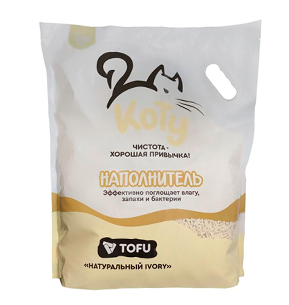 КОТУ наполнитель TOFU Натуральный 10 (4кг)